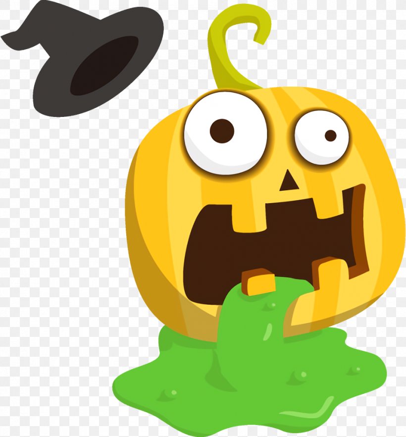 Jack-o-Lantern Halloween Carved Pumpkin, PNG, 952x1024px, Jack O Lantern, Cartoon, Carved Pumpkin, Green, Halloween Download Free