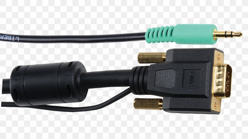 Serial Cable VGA Connector Phone Connector Electrical Cable Electrical Connector, PNG, 1600x900px, Serial Cable, Adapter, Audio Signal, Cable, Computer Monitors Download Free
