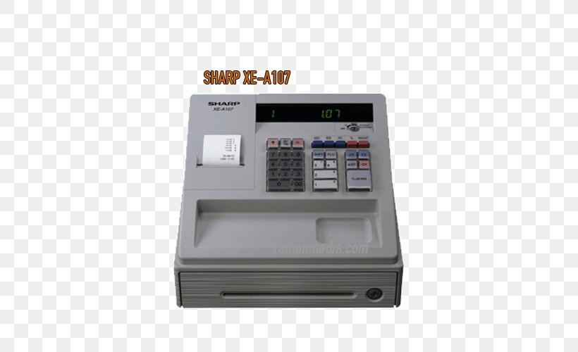 Cash Register Office Supplies Point Of Sale Sharp Corporation Thermal Printing, PNG, 500x500px, Cash Register, Blagajna, Business, Cash, Cashier Download Free