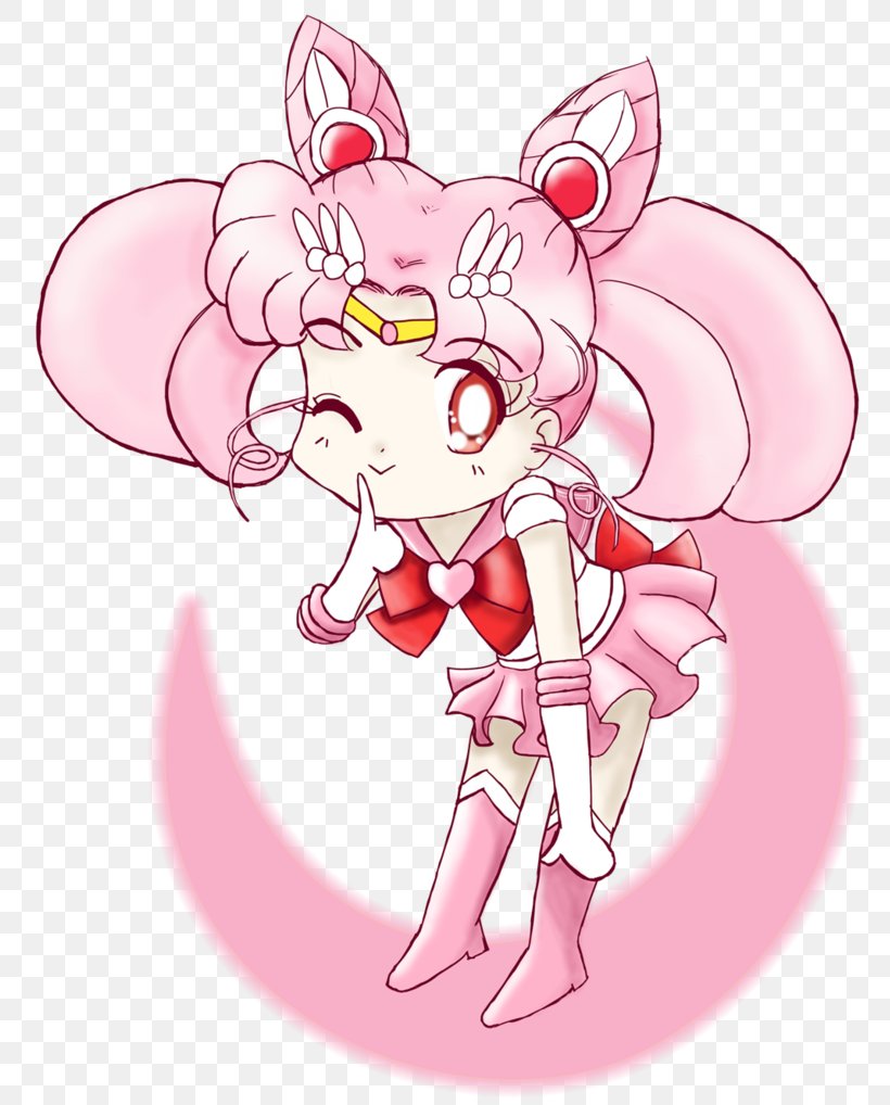 Chibiusa Sailor Moon Sailor Jupiter ChibiChibi Sailor Senshi, PNG, 785x1018px, Watercolor, Cartoon, Flower, Frame, Heart Download Free