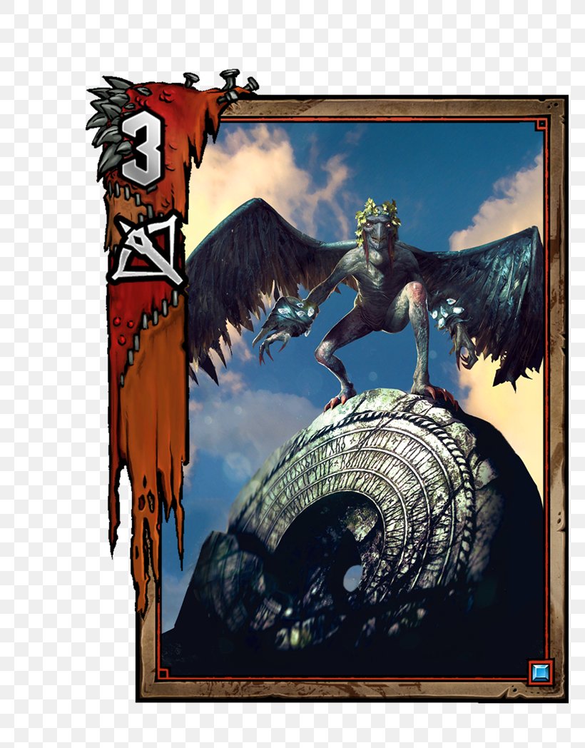 Gwent: The Witcher Card Game Harpy CD Projekt Celeno, PNG, 775x1048px, Gwent The Witcher Card Game, Advertising, Art, Cd Projekt, Cd Projekt Red Download Free