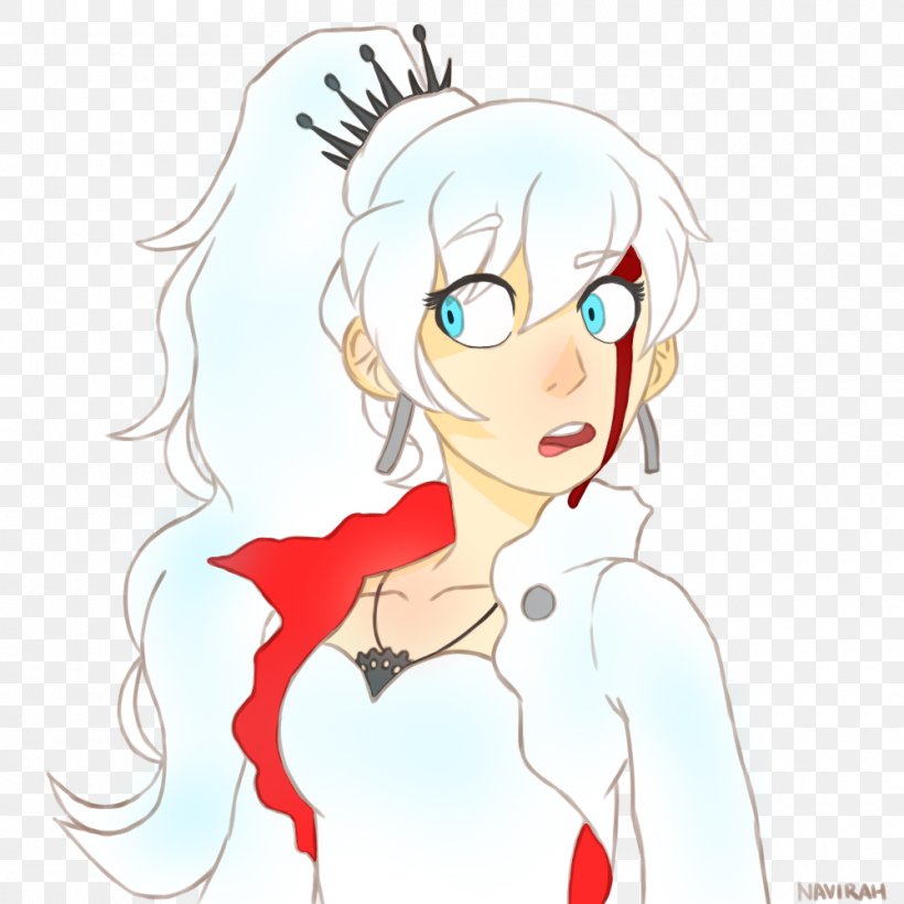 Weiss Schnee Crying Smile Facial Expression Shame, PNG, 1000x1000px, Watercolor, Cartoon, Flower, Frame, Heart Download Free