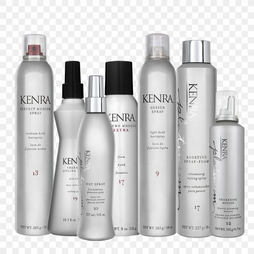 Hair Styling Products Kenra Professional Platinum Blow-Dry Spray Discounts And Allowances Cosmetics, PNG, 1200x1200px, Hair Styling Products, Aerosol Spray, Bottle, Cosmetics, Discounts And Allowances Download Free