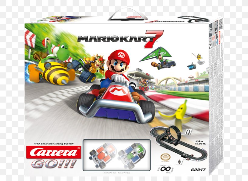 Mario Kart 7 Super Mario Bros. Mario Kart 8 Luigi, PNG, 751x600px, Mario Kart 7, Carrera, Home Game Console Accessory, Luigi, Mario Download Free