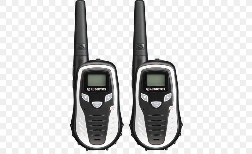 Voxx International Telephony Two-way Radio VOXX Audiovox GMRS862, PNG, 500x500px, 8 Mile, Voxx International, Audiovox Electronics Corp, Computer Hardware, Electronic Device Download Free