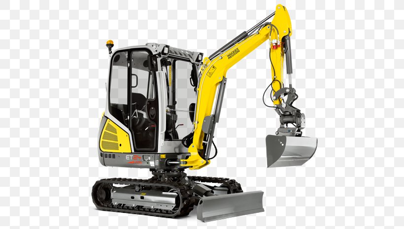Wacker Neuson Compact Excavator Architectural Engineering Heavy Machinery, PNG, 700x466px, Watercolor, Cartoon, Flower, Frame, Heart Download Free