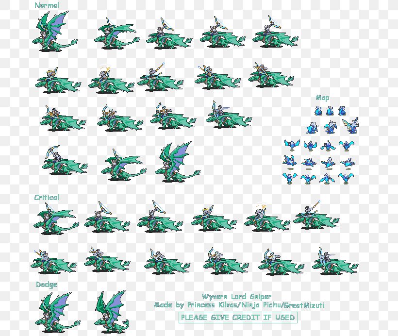 Sprite Fire Emblem Awakening Wyvern Computer Graphics, PNG, 711x692px, Sprite, Computer Graphics, Conifer, Deviantart, Dragon Download Free