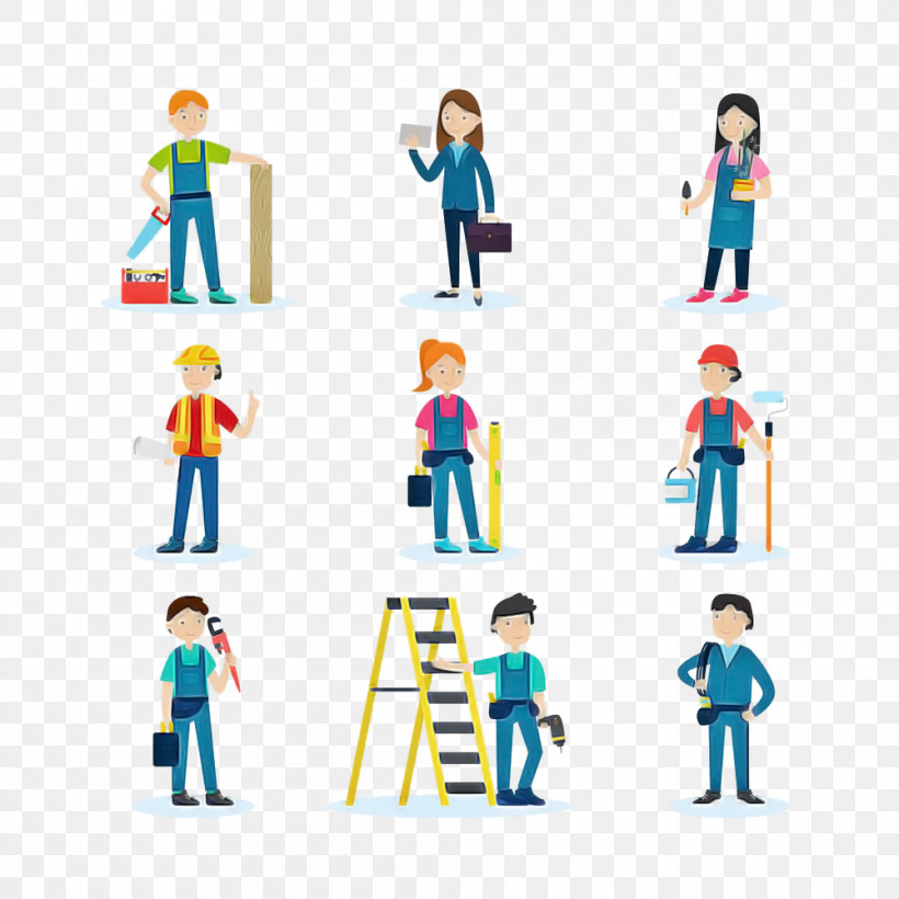 Standing Line Icon Figurine Team, PNG, 1000x1000px, Working Cartoon, Figurine, Line, Standing, Team Download Free