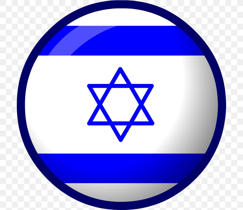 Flag Of Israel Clip Art, PNG, 707x708px, Israel, Blue, Cobalt Blue, Electric Blue, Emblem Download Free