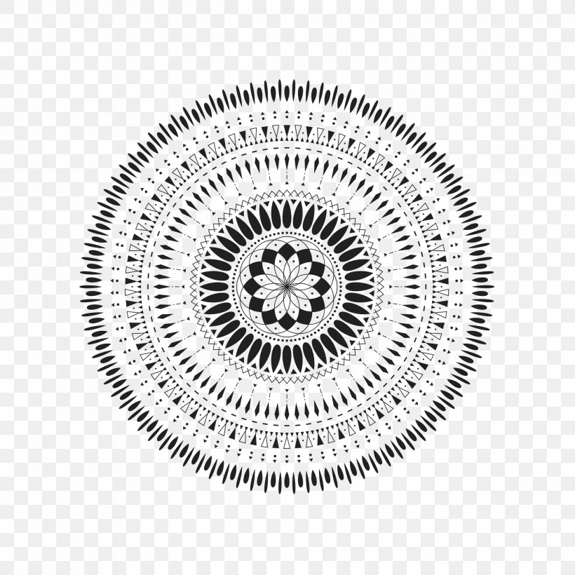 Mandala Art, PNG, 1918x1918px, Mandala, Art, Black And White, Color, Drawing Download Free