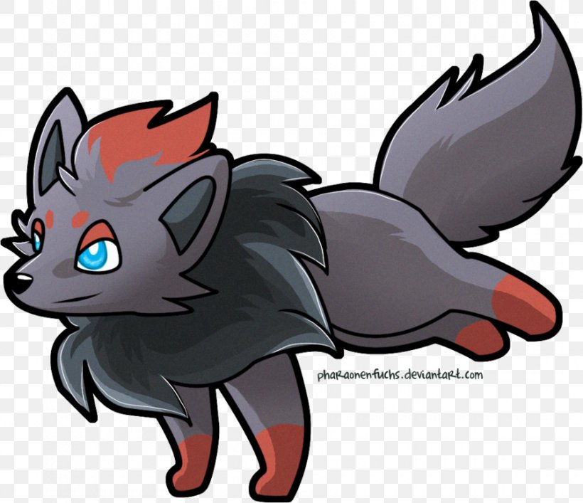 Zorua Red Fox Pokémon Eevee Zoroark, PNG, 900x776px, Zorua, Artwork, Carnivoran, Cartoon, Cat Download Free