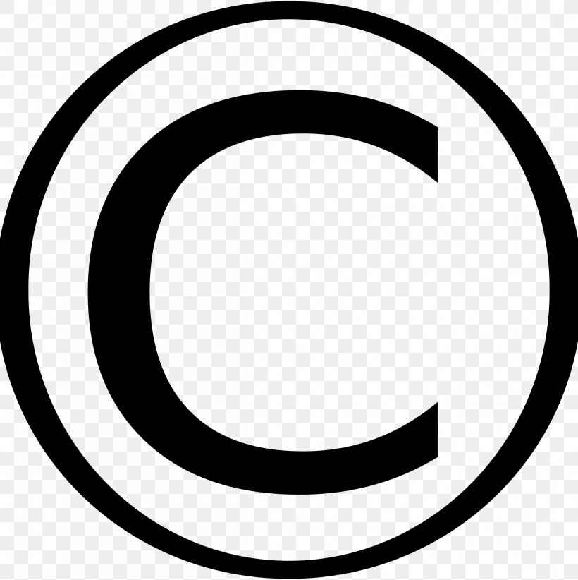 Copyright Symbol Royalty-free Clip Art, PNG, 2400x2407px, Copyright, Area, Black And White, Copyright Law Of The United States, Copyright Symbol Download Free