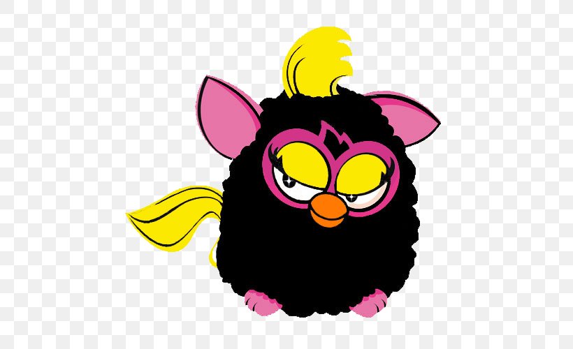 Furby Toy Drawing, PNG, 500x500px, Furby, Animation, Artwork, Cartoon, Cuteness Download Free