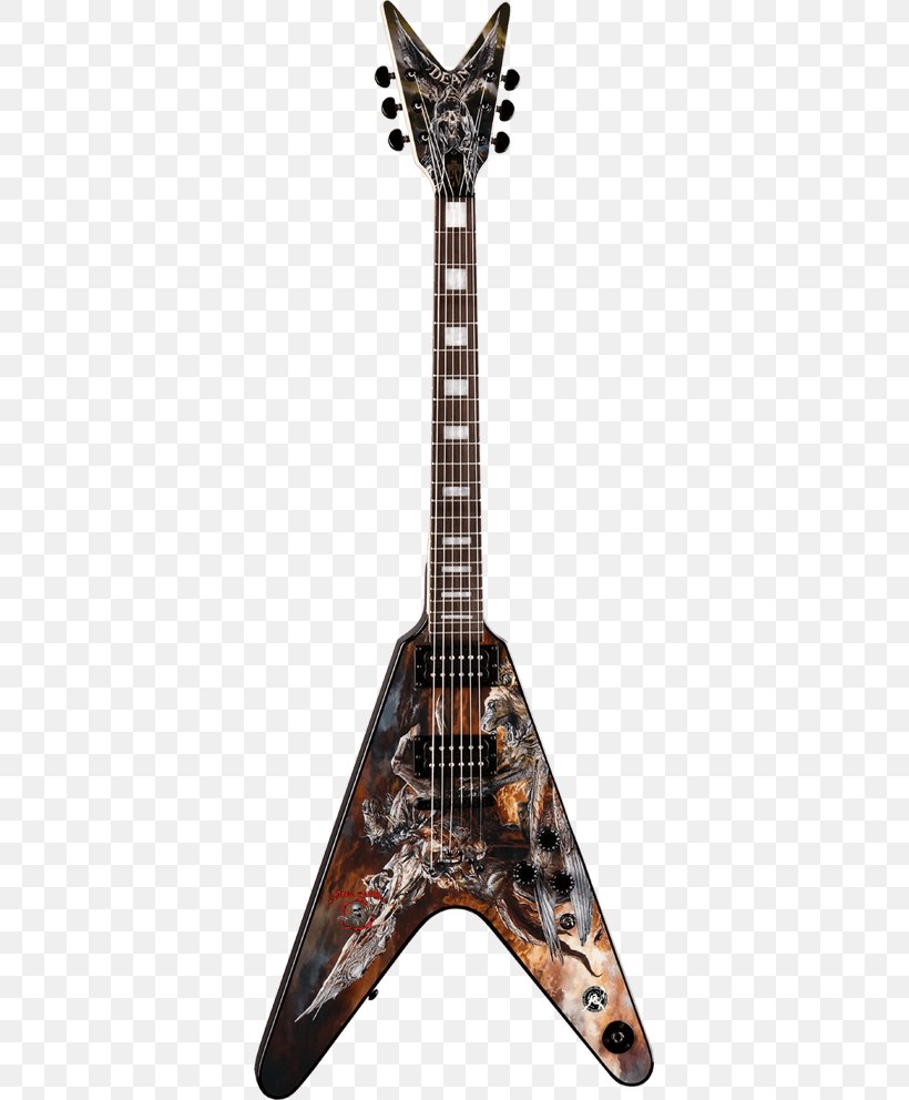 Gibson Flying V Dean VMNT Dean Guitars Electric Guitar, PNG, 361x992px, Watercolor, Cartoon, Flower, Frame, Heart Download Free