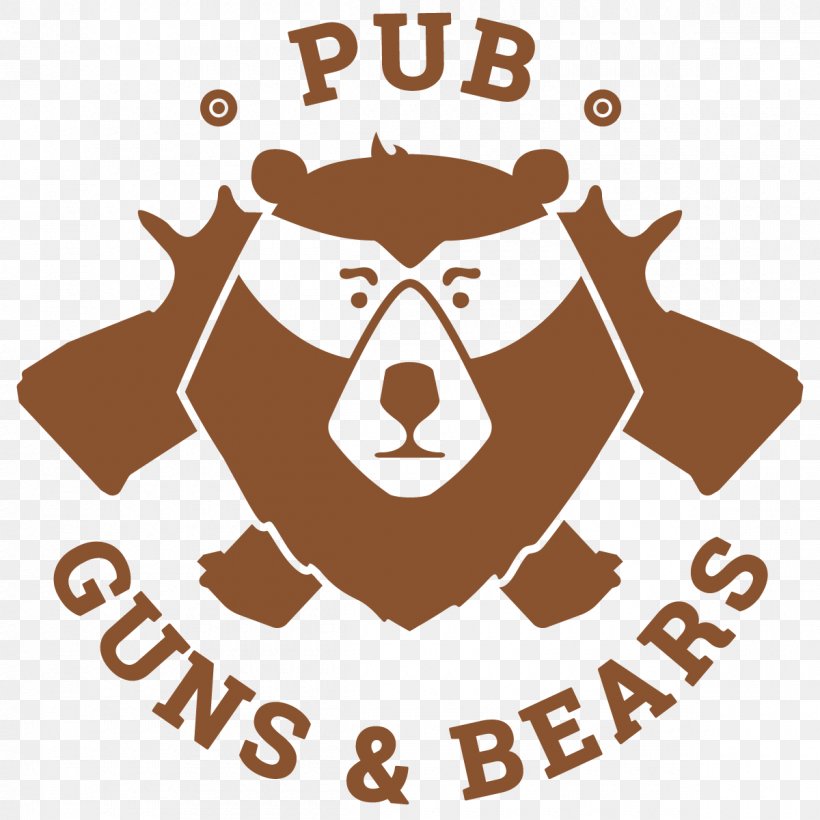 Guns & Bears Pub Novoslobodskaya Ulitsa Beer Bar, PNG, 1200x1200px, Beer, Area, Bar, Brand, Carnivoran Download Free