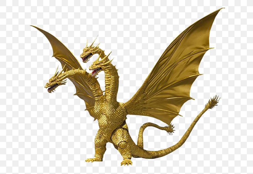 King Ghidorah Godzilla King Kong YouTube, PNG, 752x564px, King Ghidorah, Destroy All Monsters, Dragon, Fictional Character, Figurine Download Free