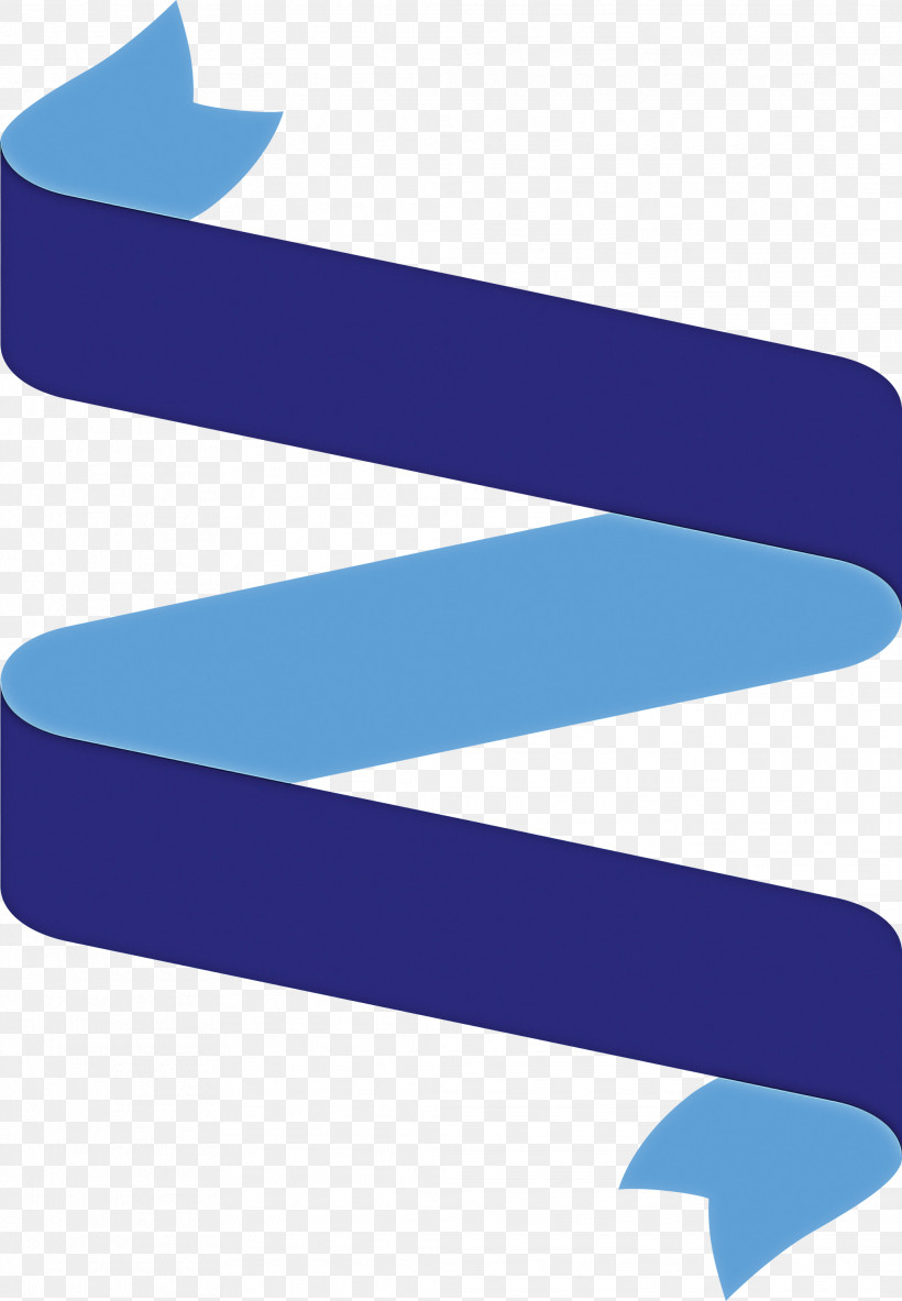 Ribbon Multiple Ribbon, PNG, 2078x2999px, Ribbon, Cobalt Blue, Electric Blue, Line, Logo Download Free