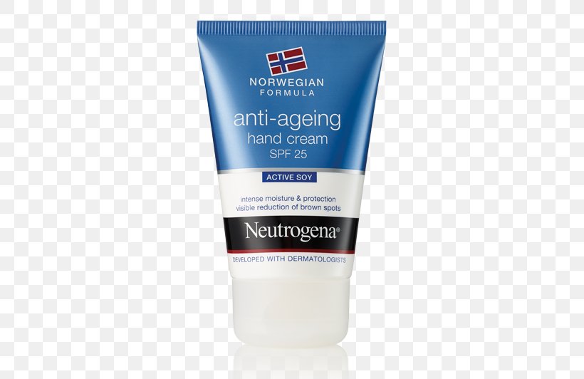 Lotion Sunscreen Neutrogena Norwegian Formula Anti-Ageing Hand Cream Cosmetics, PNG, 550x532px, Lotion, Ageing, Antiaging Cream, Cosmetics, Cream Download Free