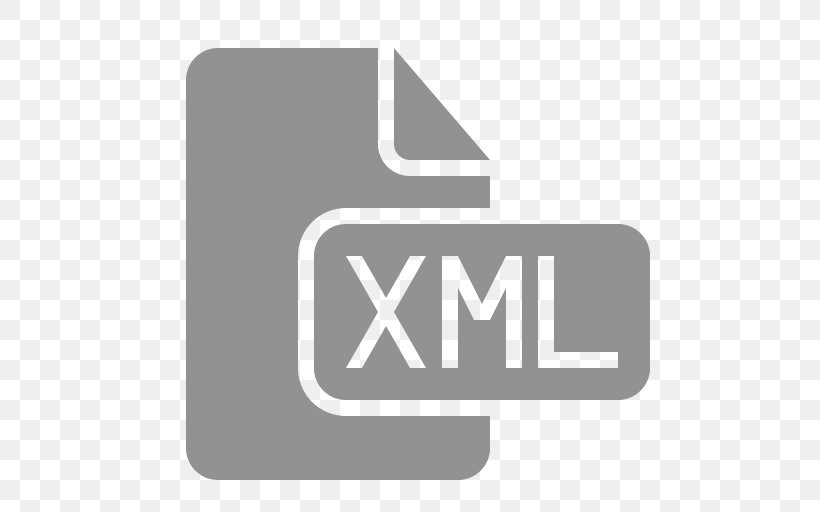 XML Document File Format, PNG, 512x512px, Xml, Audio File Format, Brand, Document File Format, Filename Extension Download Free