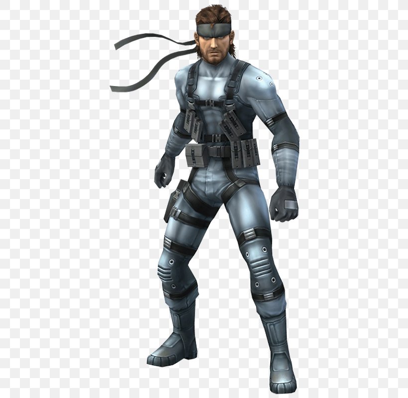 Metal Gear 2: Solid Snake Metal Gear Solid 3: Snake Eater Super Smash Bros. Brawl Metal Gear Solid V: The Phantom Pain, PNG, 410x800px, Metal Gear 2 Solid Snake, Action Figure, Armour, Big Boss, Cuirass Download Free