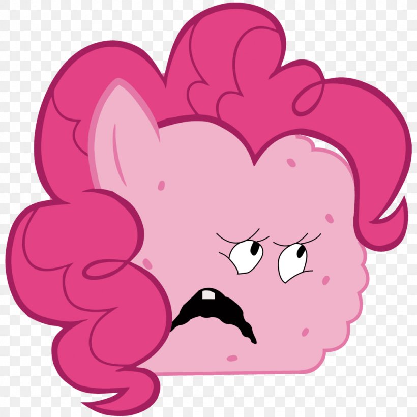 Pinkie Pie Fluttershy Applejack Pony Rarity, PNG, 1024x1024px, Watercolor, Cartoon, Flower, Frame, Heart Download Free