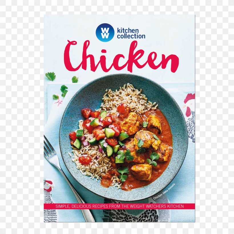 Chicken Tikka Masala Vegetarian Cuisine Weight Watchers New Complete Cookbook Asian Cuisine, PNG, 1000x1000px, Chicken Tikka Masala, Asian Cuisine, Asian Food, Chicken As Food, Chicken Tikka Download Free