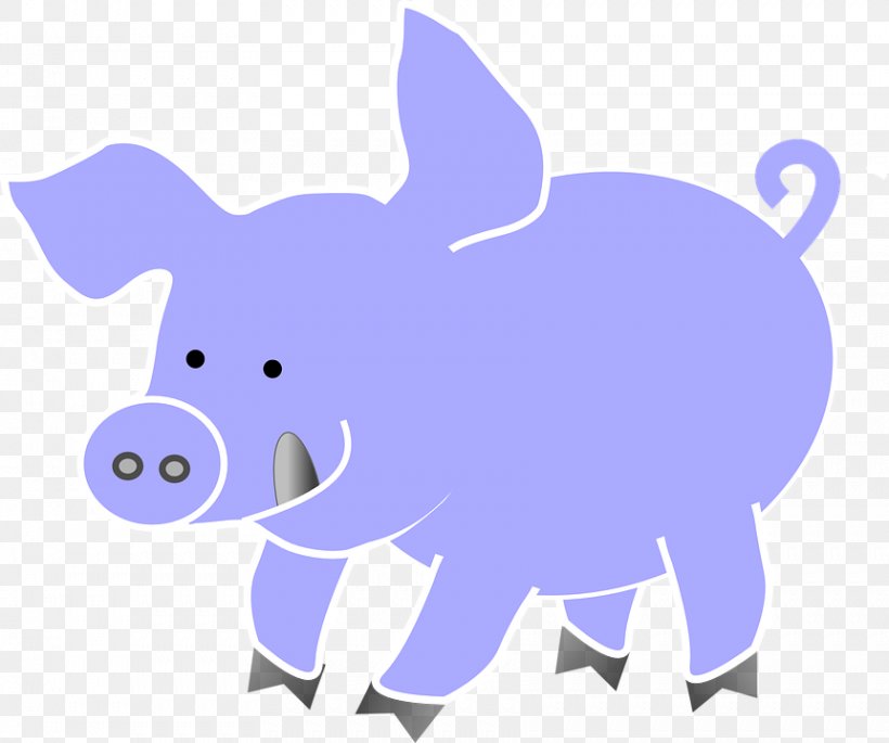 Domestic Pig Indian Elephant Olivia Clip Art, PNG, 861x720px, Pig, African Elephant, Cartoon, Domestic Pig, Elephant Download Free