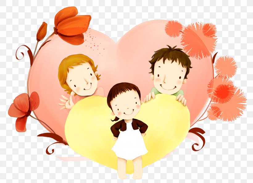 Family Cartoon Animation Illustration, PNG, 2908x2100px, Family, Animation, Art, Cartoon, Child Download Free