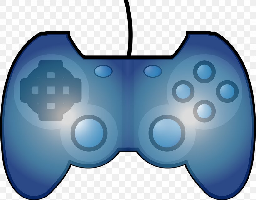 Xbox 360 Controller Joystick Game Controllers Video Game Clip Art, PNG, 1250x979px, Xbox 360 Controller, All Xbox Accessory, Blue, Electric Blue, Electronic Game Download Free