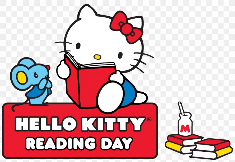 Hello Kitty Online Hello Kitty, Hello Fall! Reading Book, PNG, 934x646px, Hello Kitty Online, Area, Art, Book, Brand Download Free