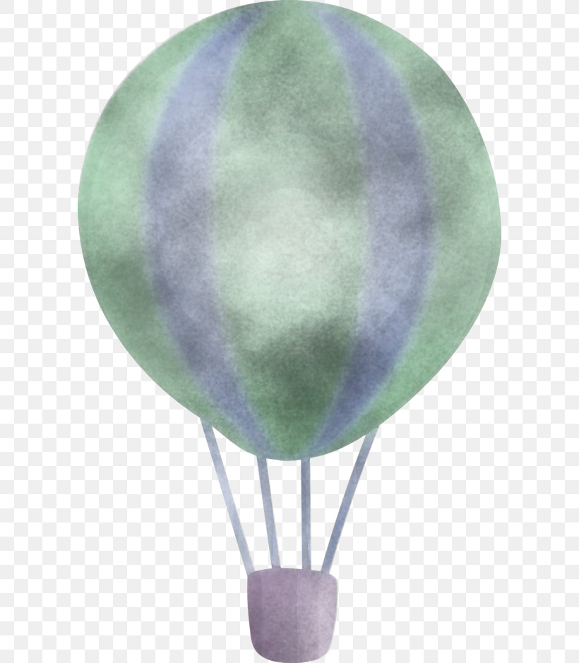 Hot-air Balloon, PNG, 600x939px, Hotair Balloon, Atmosphere Of Earth, Balloon, Lavender, Turquoise Download Free