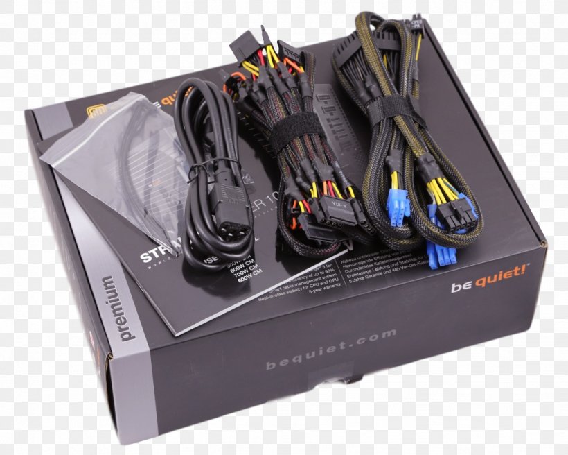 PC Power Supply Unit BeQuiet BN235 600 W ATX 80 PLUS Gold BeQuiet Be Quiet! Straight Power 10 500W PC Power Supply Unit BeQuiet Straight Power 10 CM ATX 80 PLUS, PNG, 1023x819px, Power Supply Unit, Be Quiet, Electrical Cable, Electronics, Electronics Accessory Download Free
