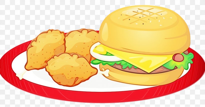 Clip Art Junk Food Hamburger, PNG, 1200x630px, Food, American Food, Baked Goods, Bun, Cartoon Download Free