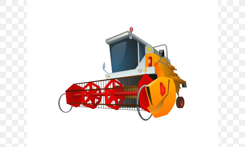 Combine Harvester Heavy Machinery Clip Art, PNG, 640x491px, Combine Harvester, Cement Mixers, Conceptdraw Pro, Construction Equipment, Free Content Download Free