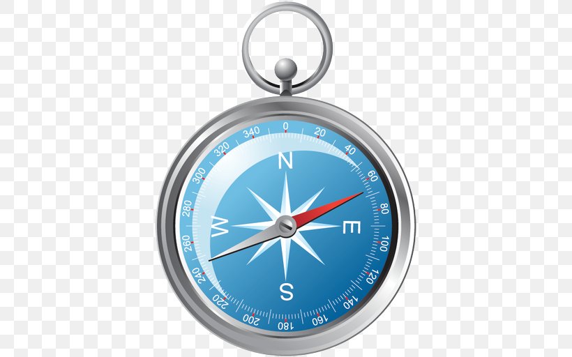 Compass & Clock North Vector Graphics, PNG, 512x512px, Compass, Cardinal Direction, Compass Rose, Electric Blue, Gps Navigation Systems Download Free