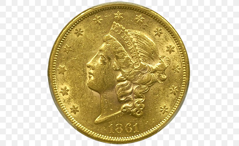 Gold Coin Eagle Gold Dollar, PNG, 500x500px, Gold Coin, American Gold Eagle, Ancient History, Brass, Coin Download Free