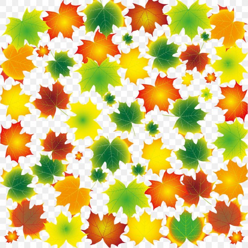 Maple Leaf Tree, PNG, 1000x1000px, Leaf, Autumn, Cartoon, Deciduous, Flower Download Free