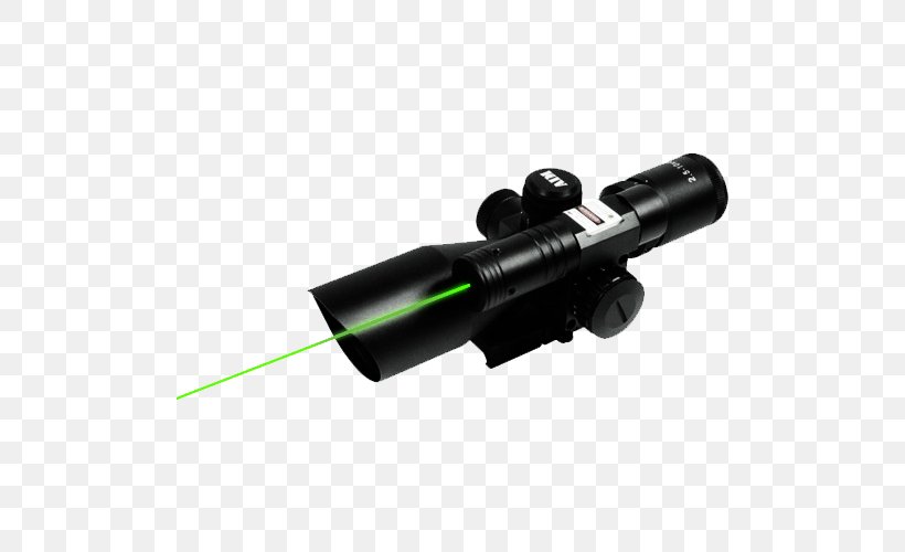 Telescopic Sight Red Dot Sight Laser Firearm, PNG, 500x500px, Telescopic Sight, Boresight, Cylinder, Firearm, Glock Download Free