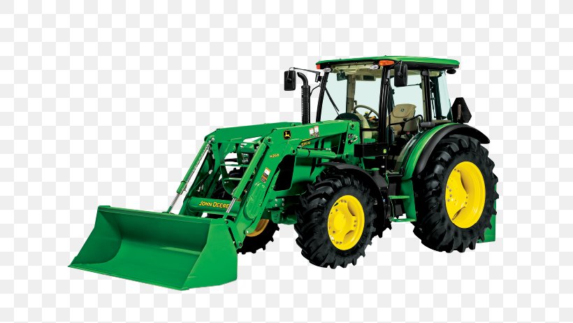 John Deere Loader Tractor Heavy Machinery, PNG, 642x462px, John Deere, Agricultural Machinery, Construction, Cost, Forestry Download Free