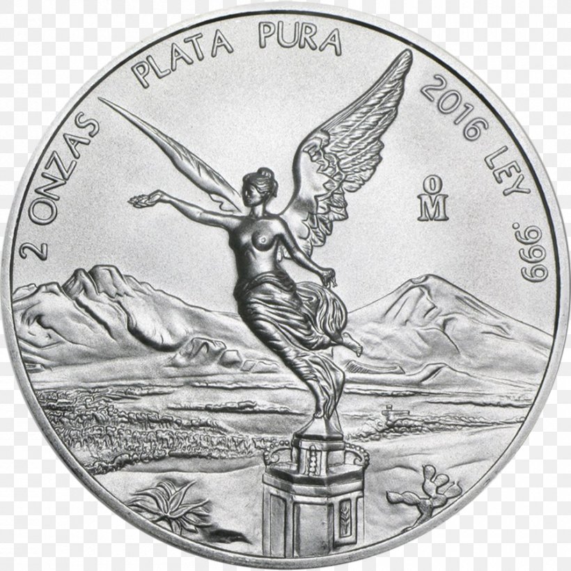 Libertad Ounce Silver Coin Silver Coin, PNG, 900x900px, Libertad, Apmex, Black And White, Bullion Coin, Coin Download Free