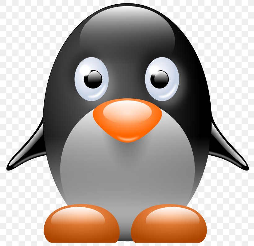 Penguin Tux Clip Art, PNG, 800x795px, Penguin, Beak, Bird, Cartoon, Emperor Penguin Download Free