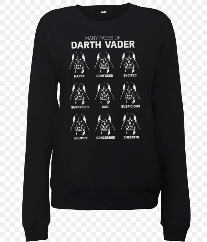 Anakin Skywalker T-shirt Hoodie Sweater, PNG, 727x960px, Anakin Skywalker, Black, Brand, Cardigan, Clothing Download Free