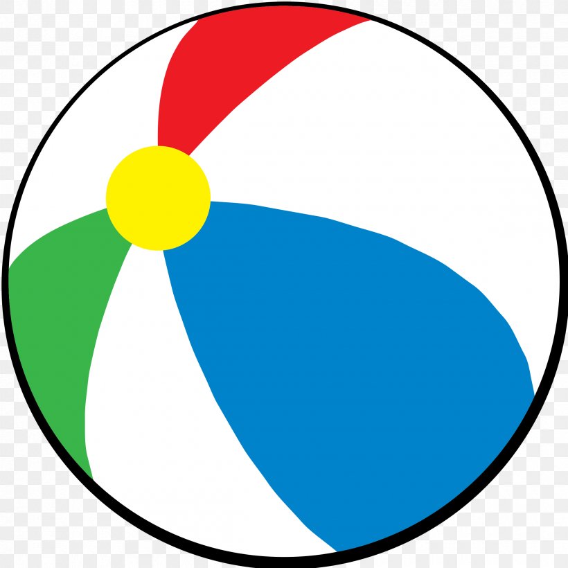 Beach Ball Clip Art, PNG, 2400x2400px, Beach Ball, Area, Artwork, Ball, Beach Download Free