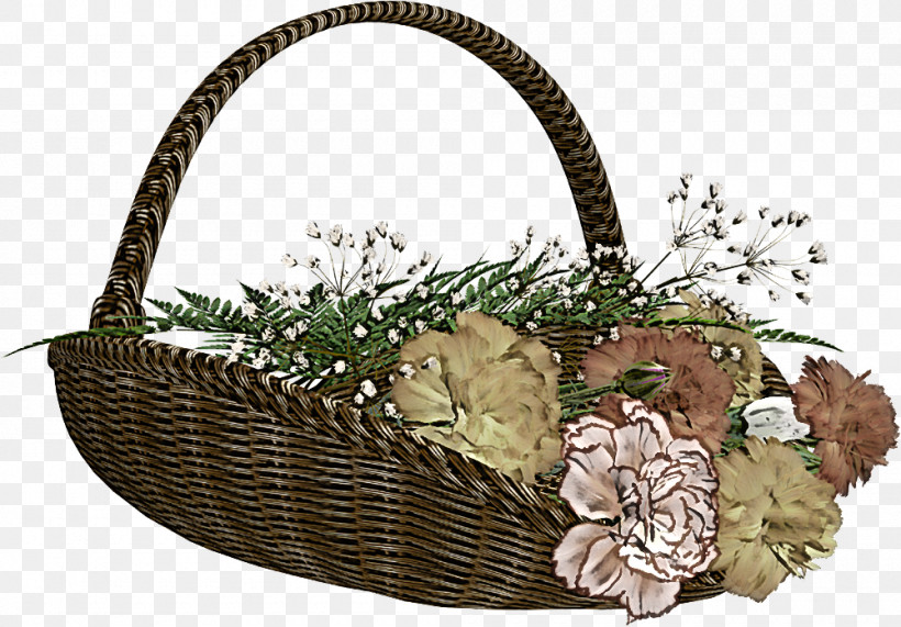 Flower Bouquet Basket, PNG, 1000x697px, Flower Bouquet Basket, Bag, Basket, Beige, Flower Girl Basket Download Free