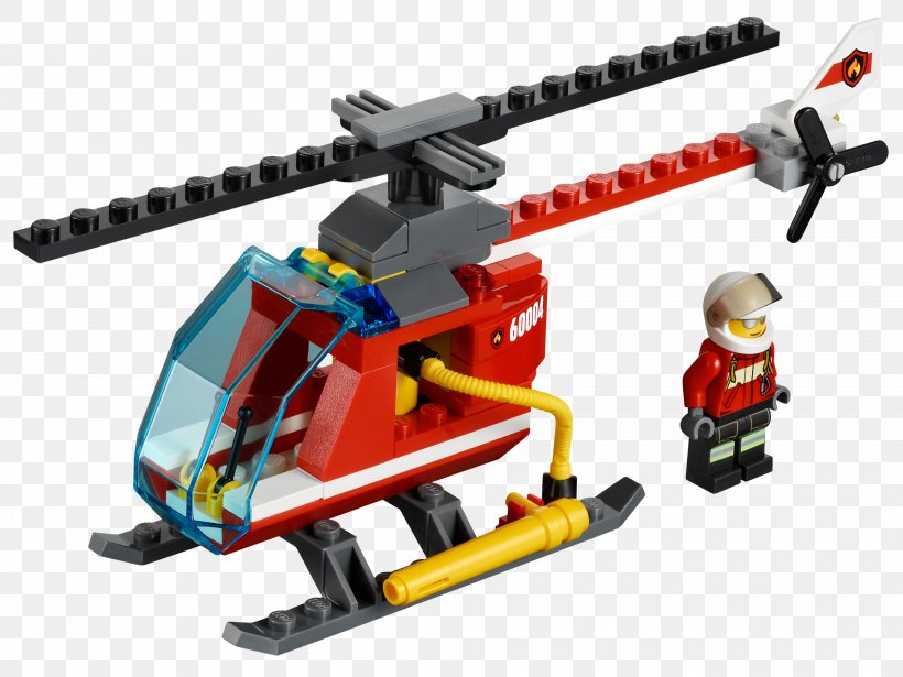 Lego City LEGO 60004 City Fire Station Amazon.com, PNG, 4000x3000px, Lego City, Aircraft, Amazoncom, Fire, Fire Station Download Free