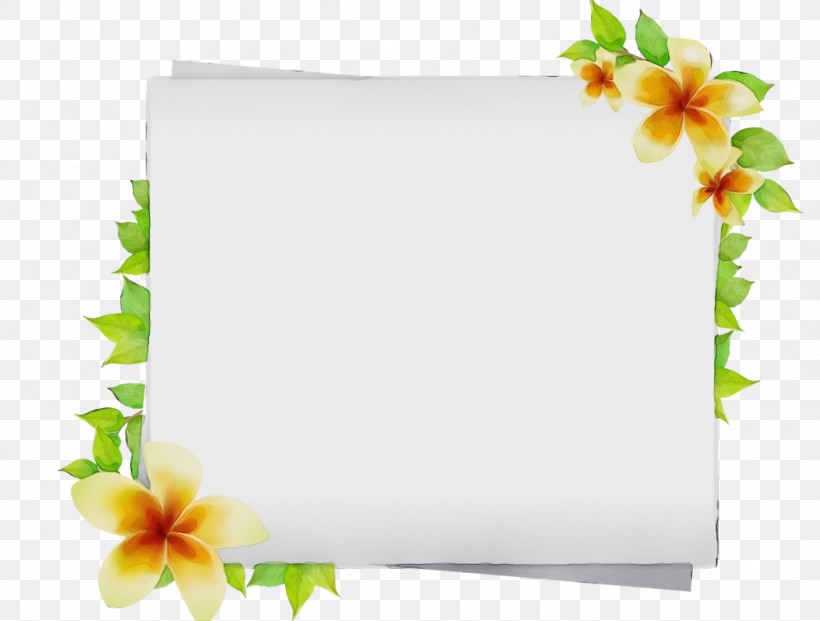 Picture Frame, PNG, 1024x776px, Watercolor, Biology, Floral Design, Leaf, Mallow Download Free