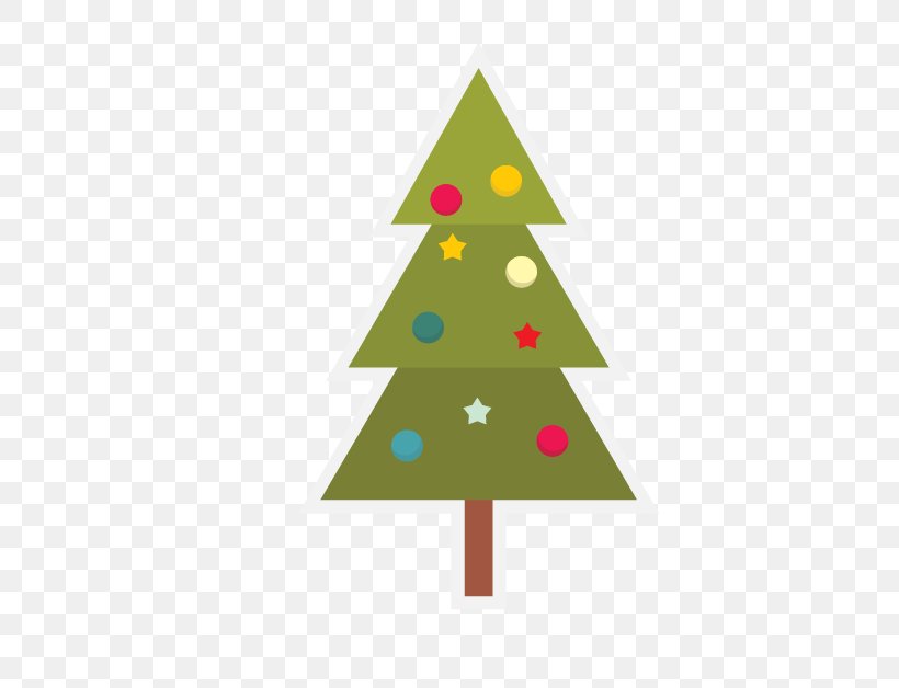 Christmas Tree Illustration, PNG, 579x628px, Christmas Tree, Christmas, Christmas Decoration, Christmas Ornament, Christmas Stocking Download Free