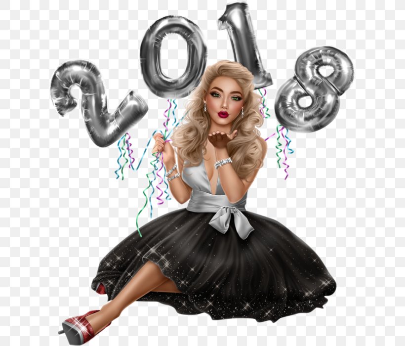 New Year's Eve Woman 0, PNG, 622x700px, 2017, 2018, New Year, Child, Christmas Download Free