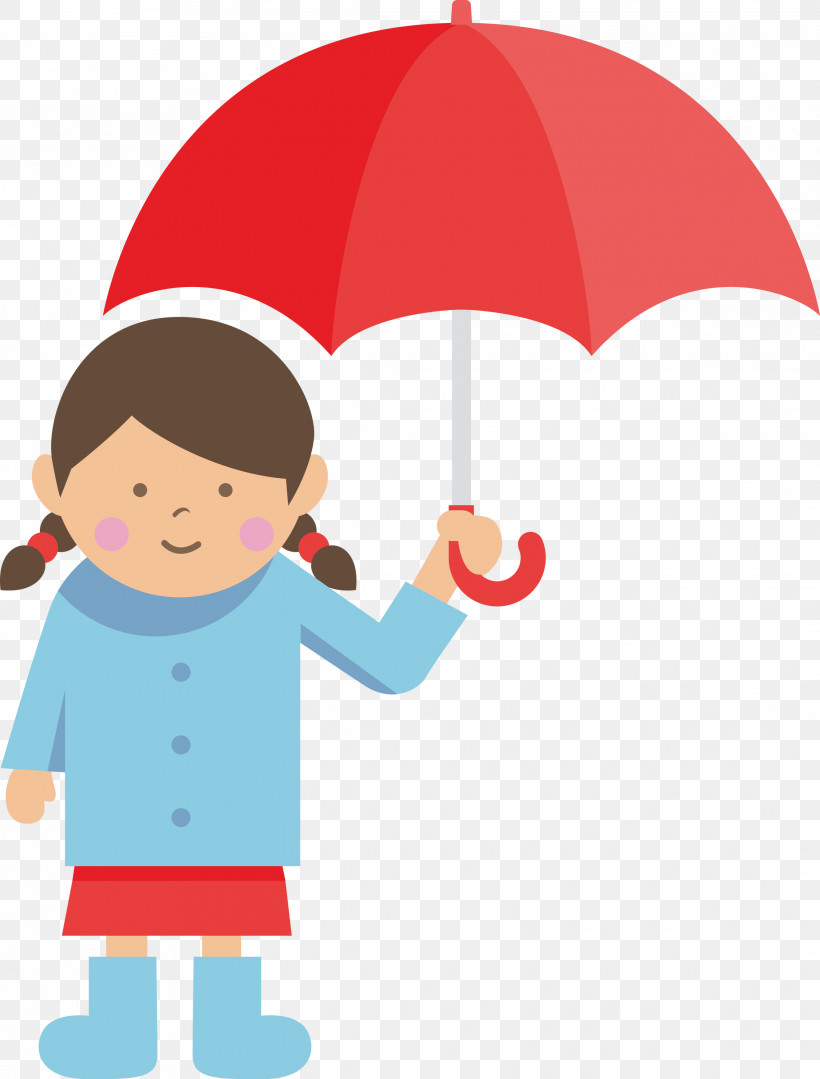 Raining Day Raining Umbrella, PNG, 2279x3000px, Raining Day, Cartoon, Character, Girl, Happiness Download Free