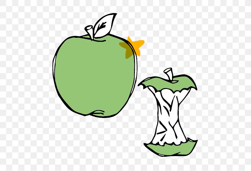 Green Clip Art Plant Fruit Leaf, PNG, 598x561px, Green, Apple, Food, Fruit, Granny Smith Download Free